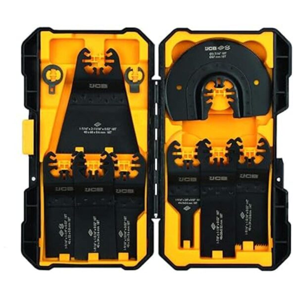 JCB Juego de cuchillas oscilantes multiherramienta de 8