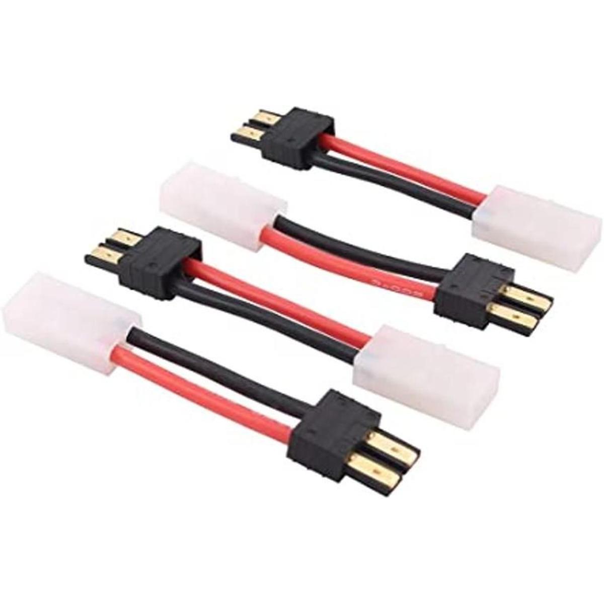 OliRC 4pcs compatible con TRX macho a Big Tamiya hembra RC