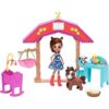 Enchantimals Juego de guardería de corral con muñeca de_1