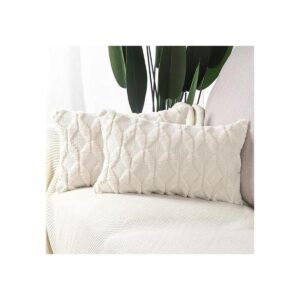 MADIZZ Paquete de 2 fundas de almohada decorativas de_1