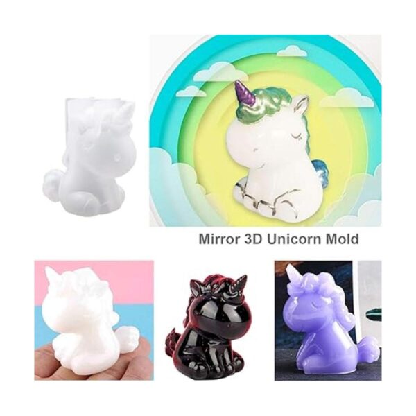 EuTengHao Juego de 20 moldes de resina 3D para animales