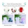 EuTengHao Juego de 20 moldes de resina 3D para animales