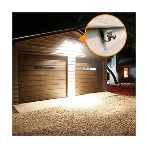 Gancho para luces solares con sensor de movimiento y de