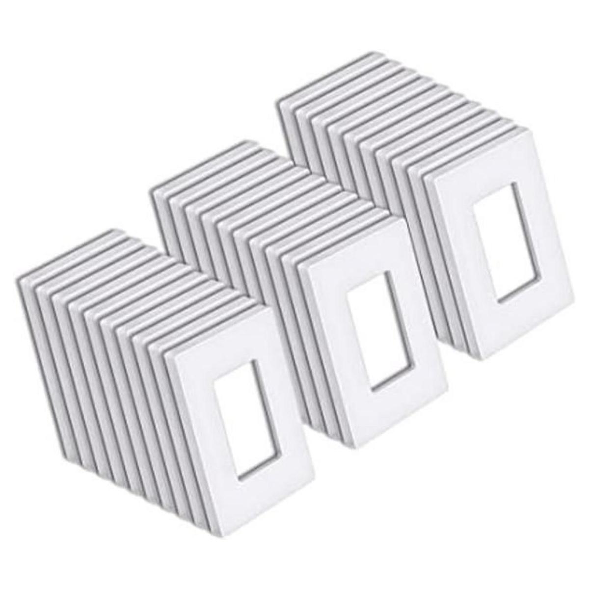 BESTTEN Placa de pared sin tornillos de 1 banda USWP6