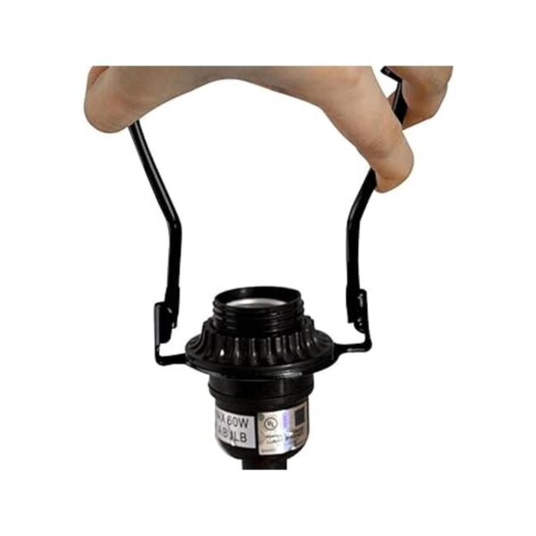 Soporte para arpa de lámpara de 8 pulgadas y base de luz
