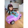 Barbie Vehículo todo terreno color morado con asientos_2