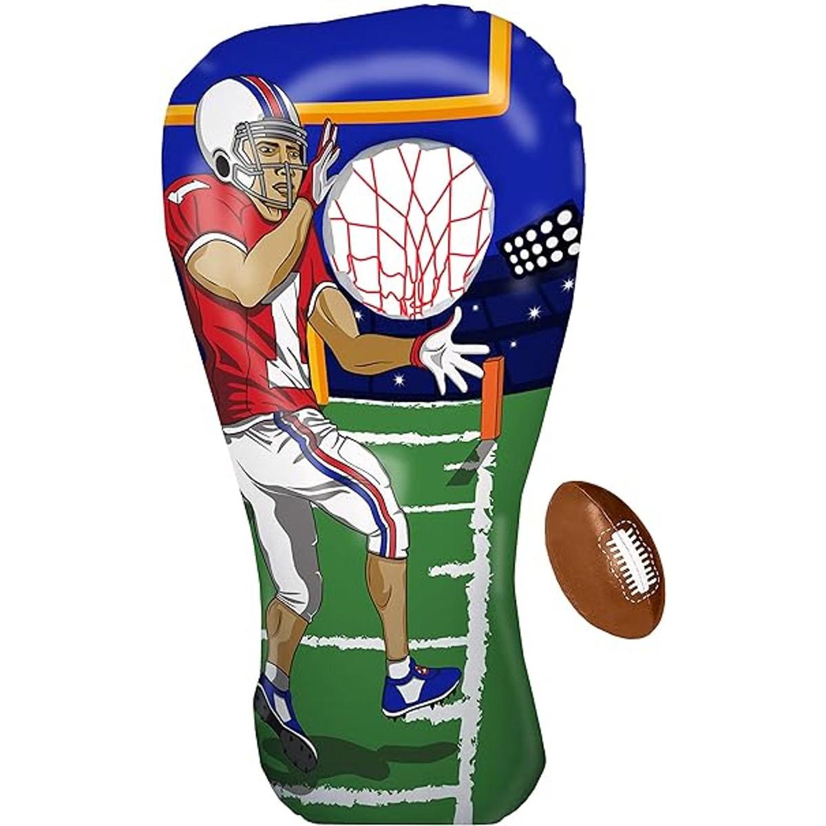 Island Genius Juego de fiesta inflable de fútbol para