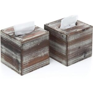 J JACKCUBE DESIGN MK554A Portarrollos de papel de madera