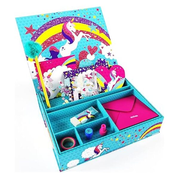 GirlZone Juego de letras de unicornio para niñas juego de_3