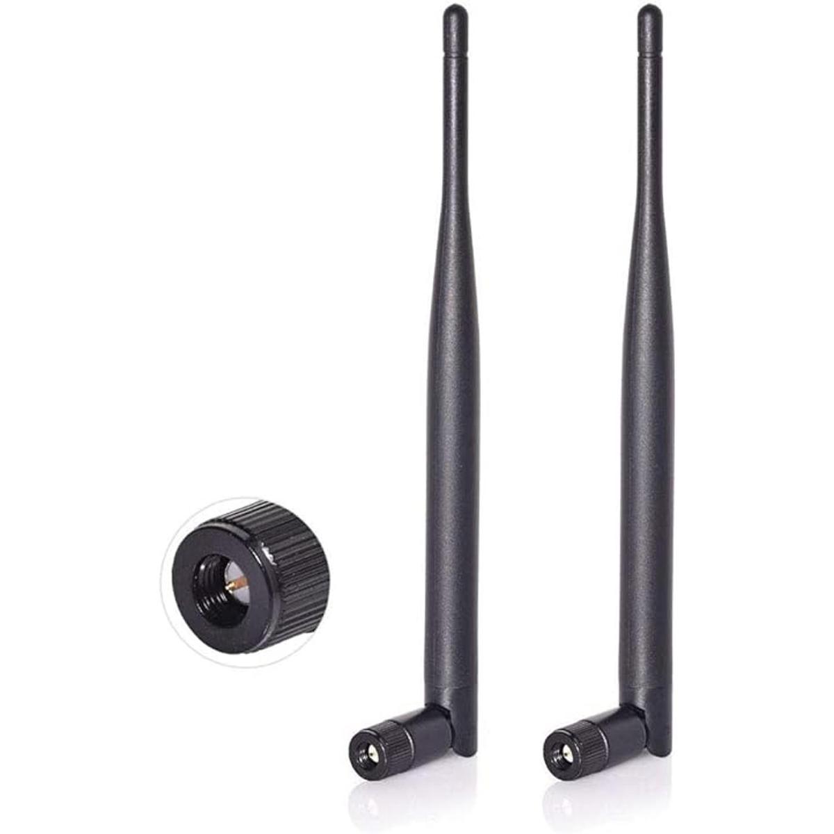 Bingfu Antena de doble banda WiFi 24 GHz 58 GHz 6 dBi