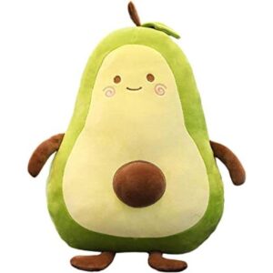 Gianthairball Peluche de aguacate almohada de comida_1