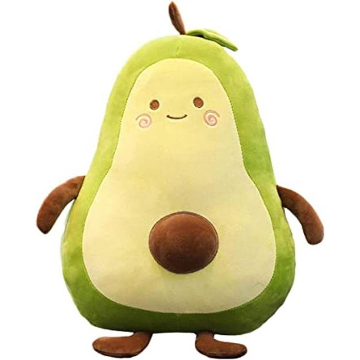 Gianthairball Peluche de aguacate almohada de comida