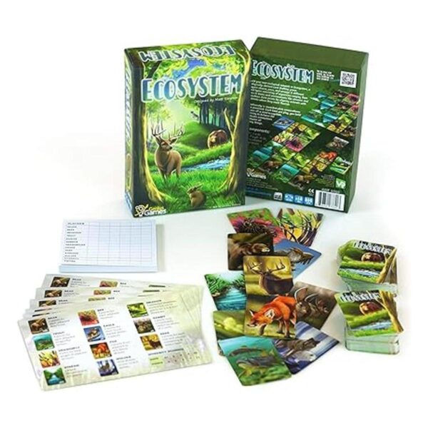 Ecosystem Un juego de cartas familiar sobre animales sus_2
