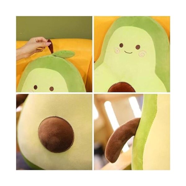 Gianthairball Peluche de aguacate almohada de comida_2