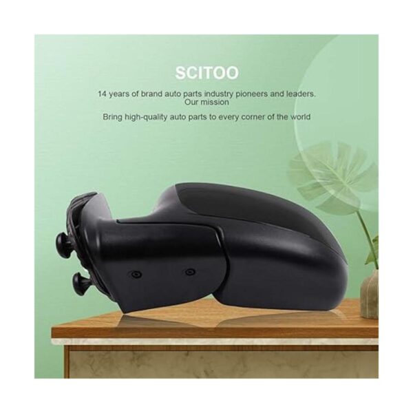 SCITOO Espejo de vista lateral del conductor compatible_6