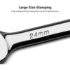 Capri Tools Juego de llaves combinadas con bandeja