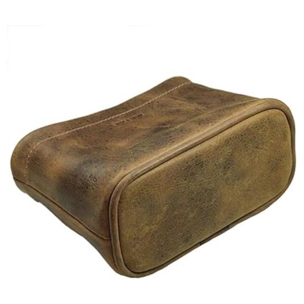 Hide Drink Bolsa organizadora de escritorio de cuero