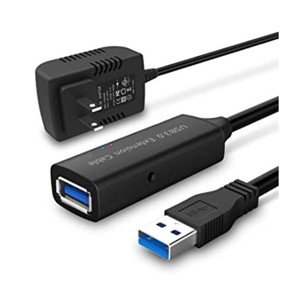 RSHTECH Cable de extensión activo USB 3.0 de 32 pies con