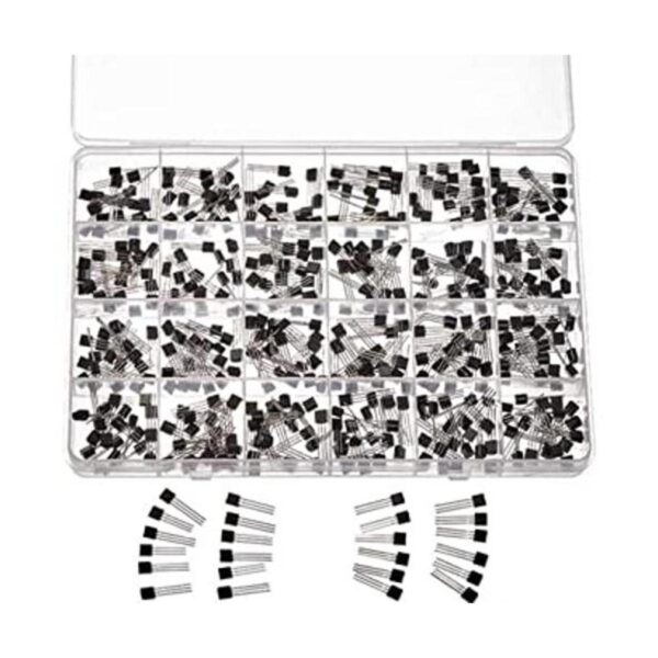 Bridgold Kit surtido de transistores PNP NPN de uso_1