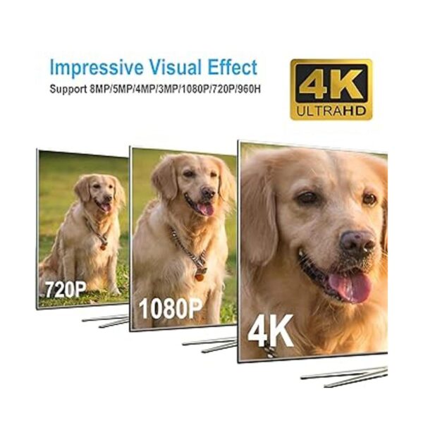 Anlink 4 Pack 4K8MP 100Ft30M AllinOne BNC Video Power_2