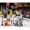 SKY FISH Stemless Stainless Steel Etching Wine Glasses18_6