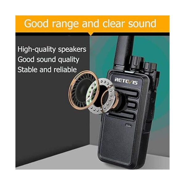 Retevis RT68 Walkie Talkies para adultos radios de 2 vías_2