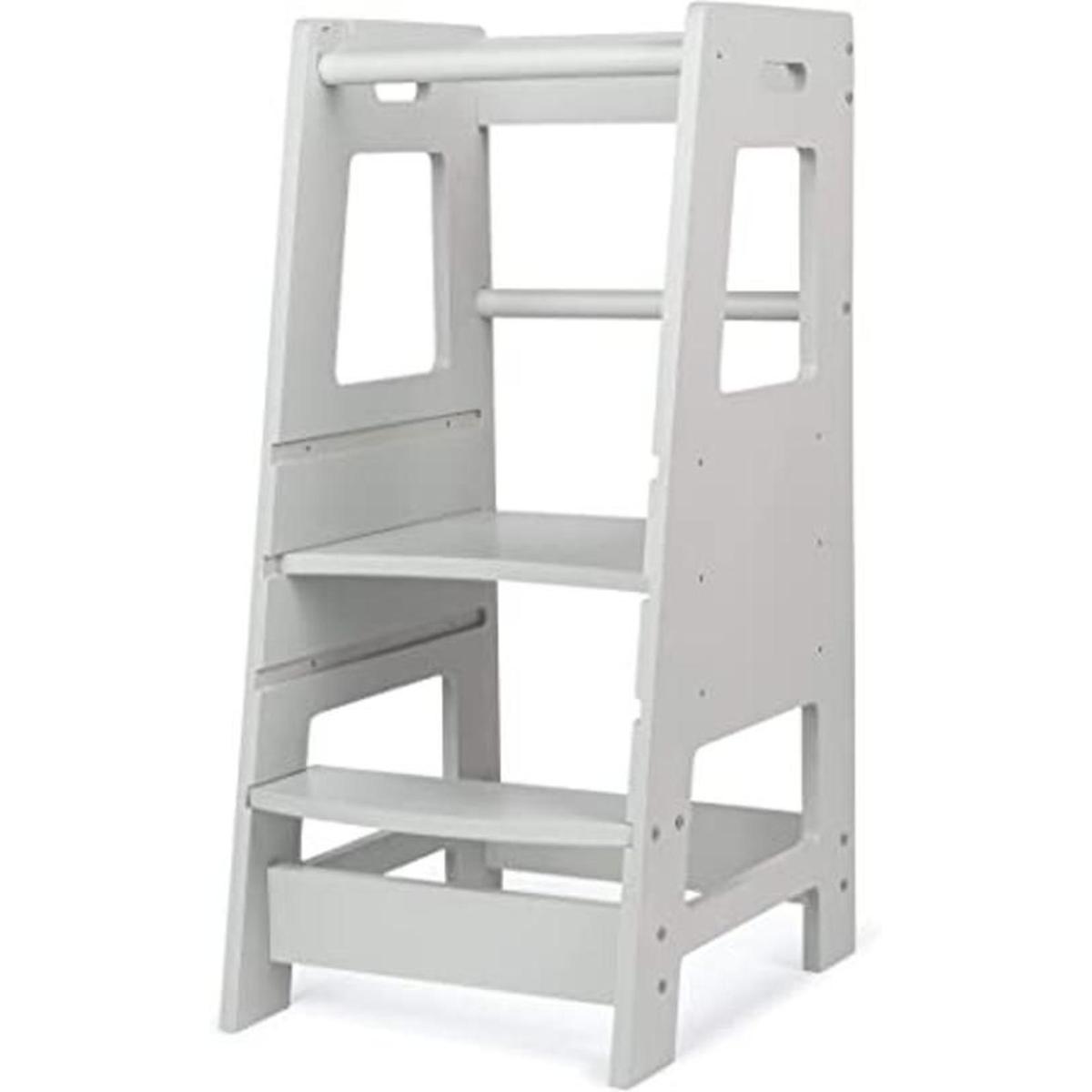 KidzWerks Torre de pie para niños taburetes de madera