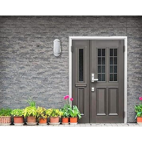 CORAMDEO Lámpara de techo LED para exteriores para