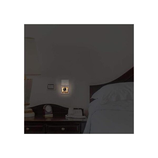 Luz nocturna LED regulable con enchufe con sensor_2