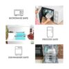 Plastic Food Storage Containers With Lids 4PC Silicone_6