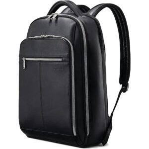 Samsonite Mochila clásica de cuero Negro talla única
