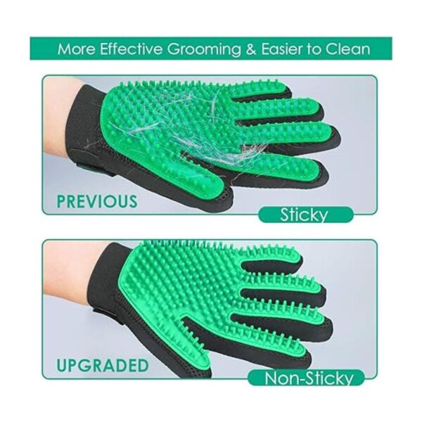 Pet Hair Remover Gloves Enhance Pet Grooming Glove with