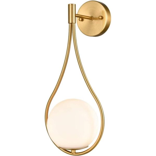 Lámpara de pared de globo de mediados de siglo lámpara de_1