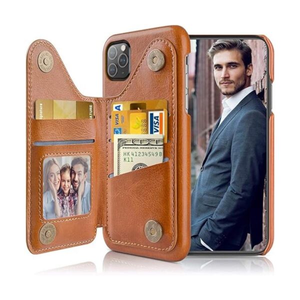 LOHASIC Funda tipo cartera para iPhone 11 Pro Max 5_1