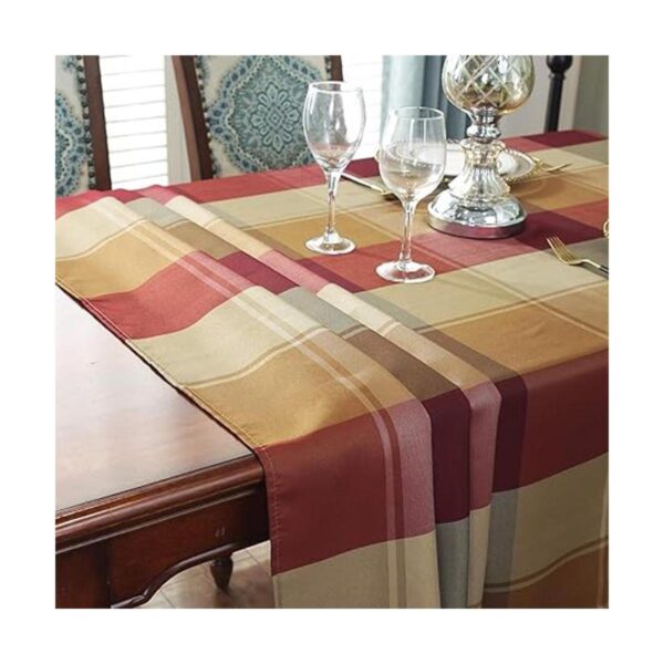 SASTYBALE Mantel de jacquard con estampado de flores de