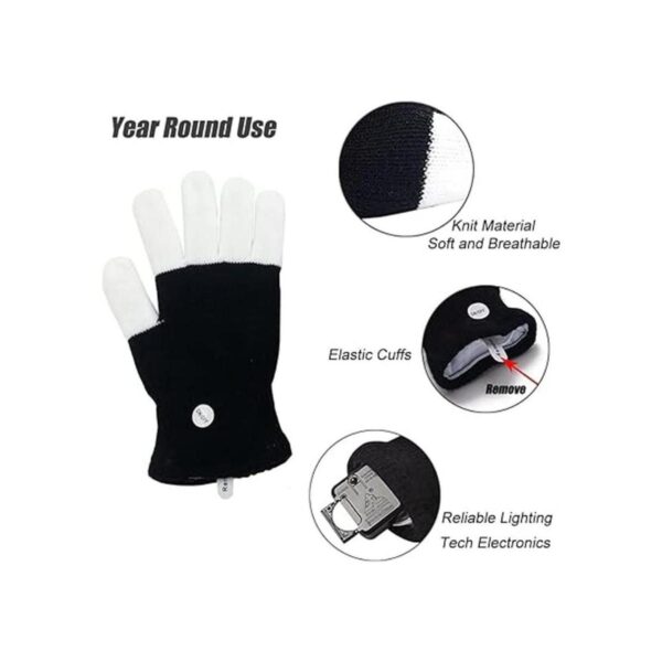 Luwint Guantes LED para niños guantes con luz de dedo_5