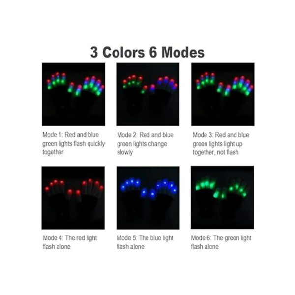 Luwint Guantes LED para niños guantes con luz de dedo_3