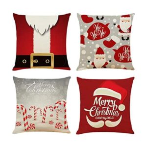 Ogrmar 4 fundas de almohada decorativas de 18.0 x 18.0 in_1