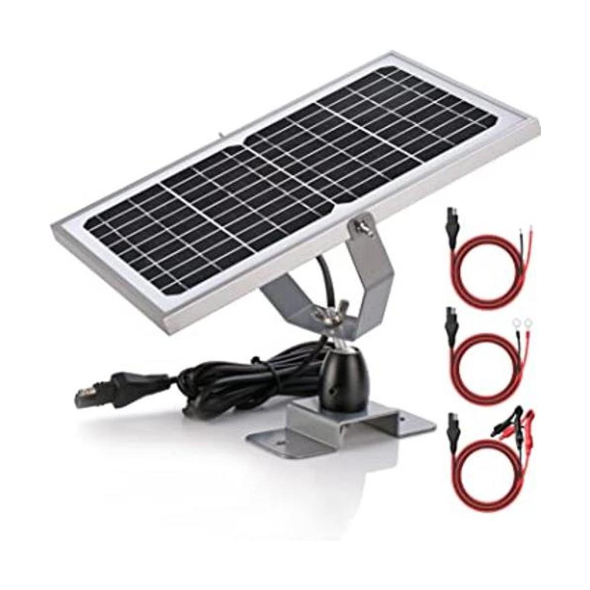 SUNER POWER 12V Solar Battery Charger Maintainer