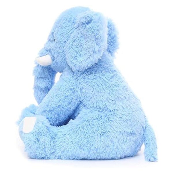 MorisMos Elefante azul de peluche de elefante suave para_2