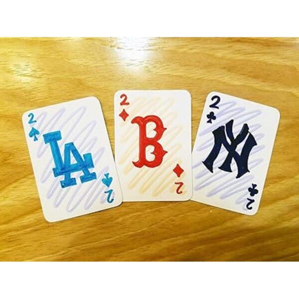 Tarjetas de juego en blanco en miniatura acabado mate_6
