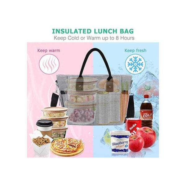 Kipbelif Bolsas de almuerzo aisladas para mujeres Bolsa