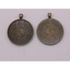 SHUNAE 10 piezas de 1.575 in de bronce antiguo redondo_4