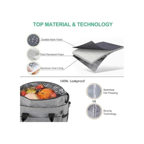 Kipbelif Bolsas de almuerzo aisladas para mujeres Bolsa