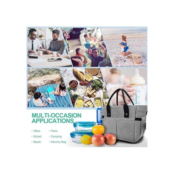 Kipbelif Bolsas de almuerzo aisladas para mujeres Bolsa