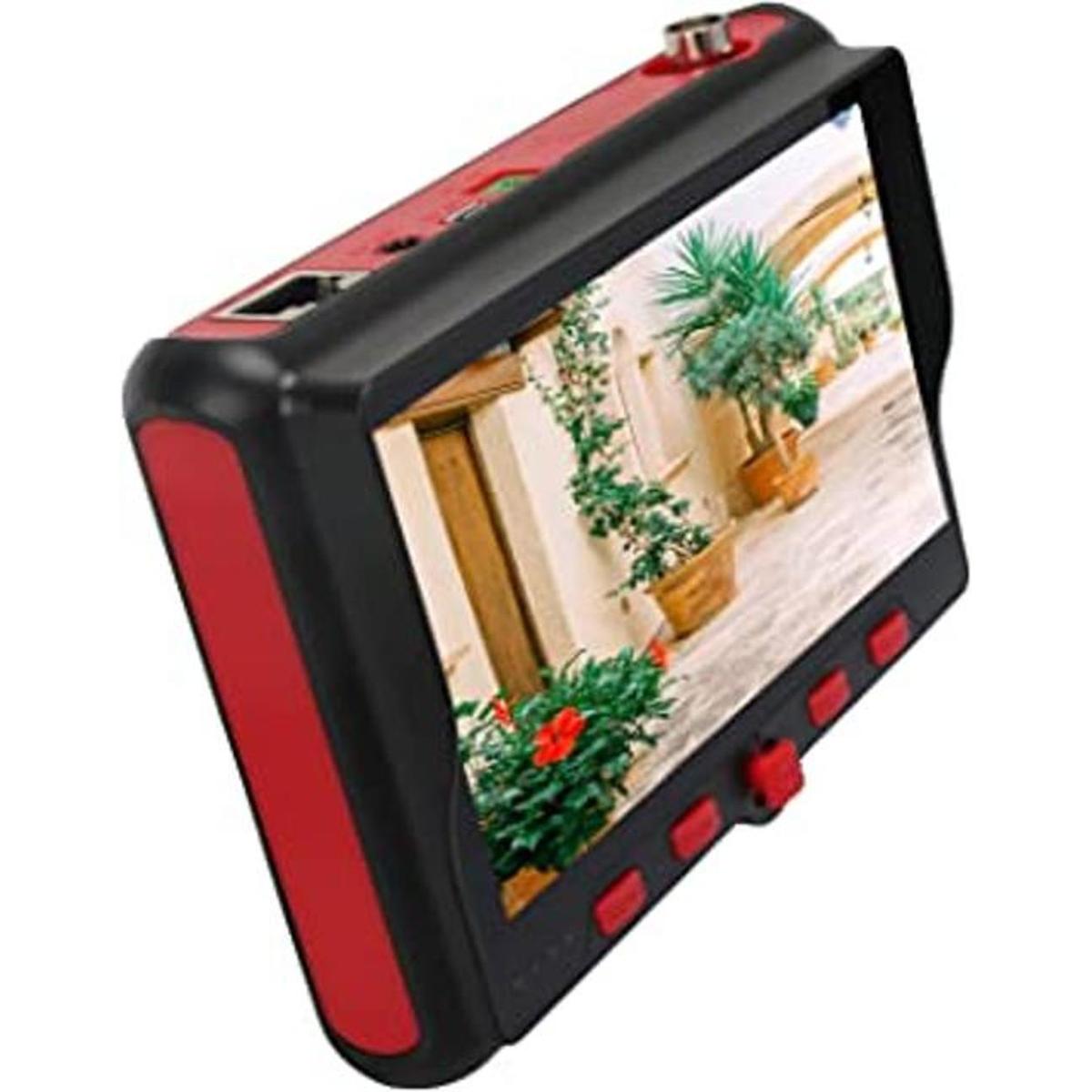 Prueba de vídeo del monitor LCD de 5 probador todo en