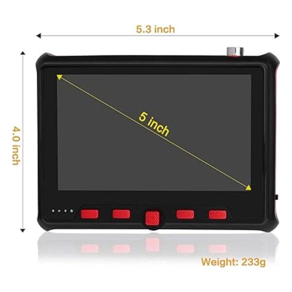 Prueba de vídeo del monitor LCD de 5 probador todo en_2