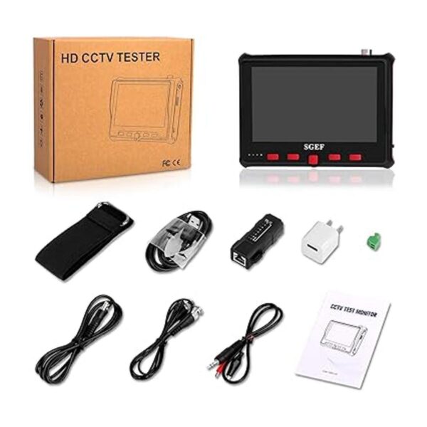 Prueba de vídeo del monitor LCD de 5 probador todo en_6
