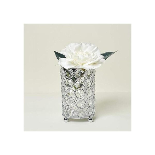 Elegant Designs HG1001CHR Elipse Crystal Jarrón_4