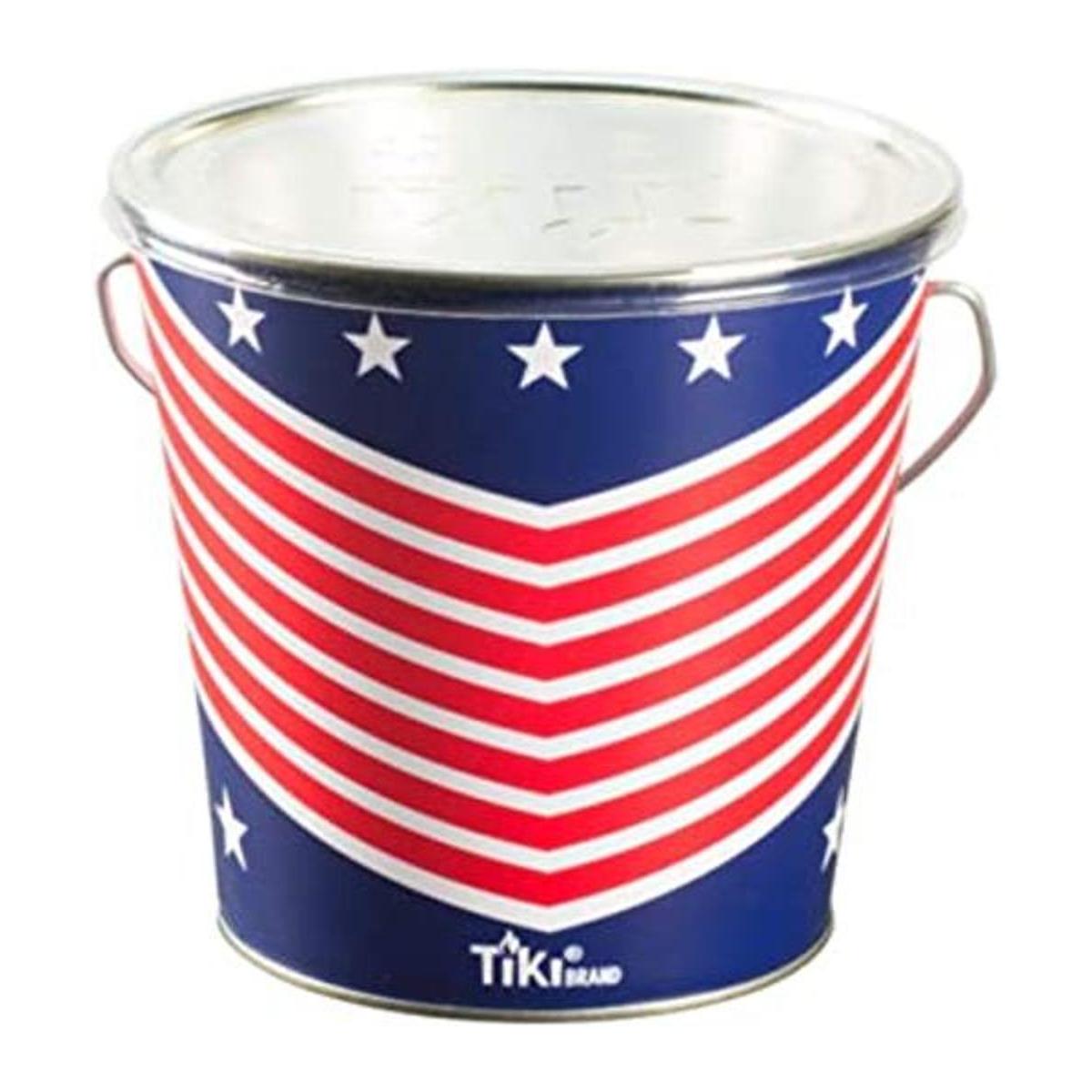 TIKI Brand BiteFighter Cubo de metal para vela de cera de